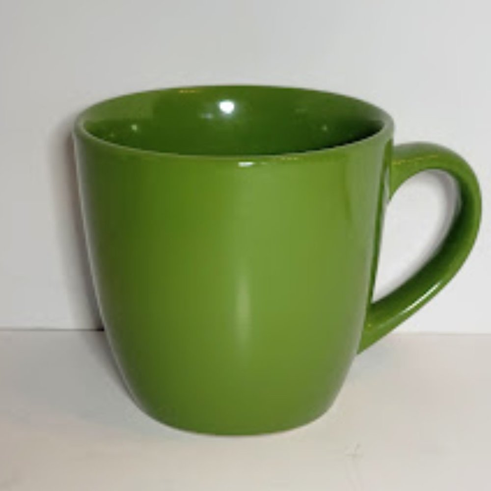 FLAIR OVERSIZED GREEN COFFEE MUG CUP